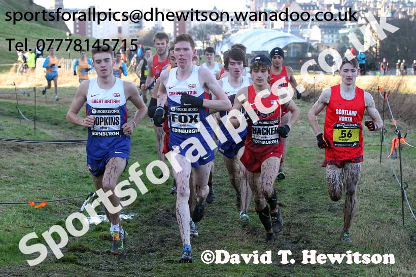 Junior mens 6k., Morrisons Great Edinburgh Cross Country. Photo: David T. Hewitson/Sports for All Pics